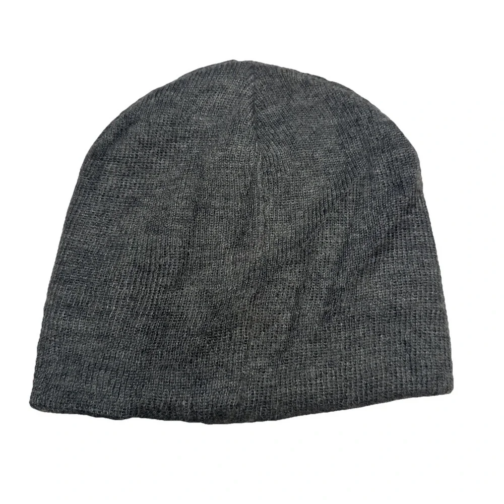 Target‎ Toddler Kids Gray Knit Beanie Hat Charcoal Heather 2T-5T RN17730